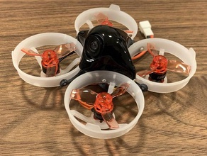 nano brushless drone 56mm frame size micro-drone 16x16 betafpv diy tinywhoop tiny whoop tw 3d print model - Mito3D