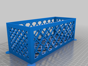 serviettes de table container personnalisé 3d print model - Mito3D