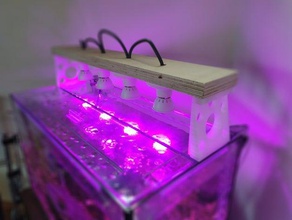 Aquarium light bar 3d print model - Mito3D