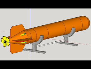 torpedo modelo 3d print model - Mito3D
