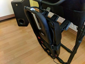 playseat mücadele pedalları monte edin pedallar 3d print model - Mito3D