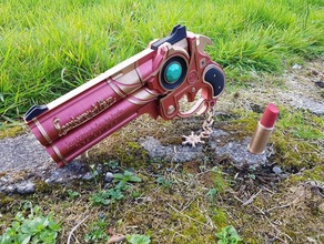bayonetta scarborough fair game magic oddworks pistol prop video 3d print model - Mito3D