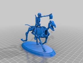 skeleton horse 3d print model - Mito3D