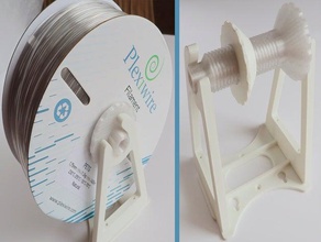 filament stand holder - 3d-mpl bobbin rack spool 3d print model - Mito3D