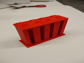 coin holder flip top sorter piggy bank usa 3d print model - Mito3D
