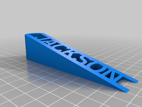 Bay jackson özelleştirilmiş 3d print model - Mito3D