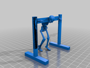 Skelett-Aktien Skelett 3d print model - Mito3D