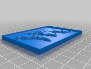 world map weltkarte 3d print model - Mito3D