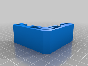 square clamp 3d print model - Mito3D