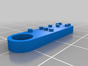 alex braille keychain customized 3d print model - Mito3D