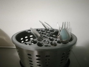 ikea ordning divider cutlery holder kitchen organizer 3d print model - Mito3D
