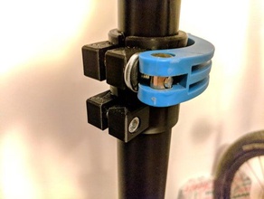 bike stand replacement main tube joint 3d print model - Mito3D