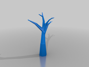 low poly tree 3d print model - Mito3D