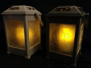 lantern led light halloween decoration 3d print model - Mito3D