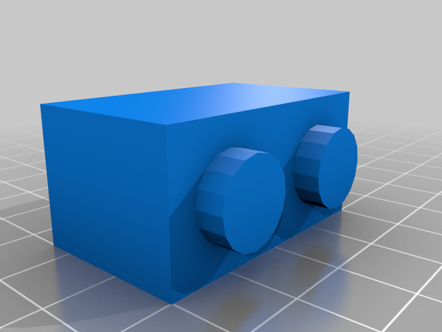 tijolos de lego construção peças compatível 3D print model - Mito3D