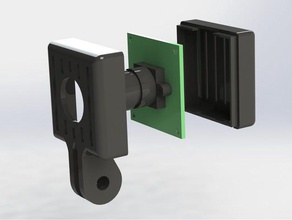 hbv1716 ov2710 usb boîtier de la caméra gopro fixation 3d print model - Mito3D