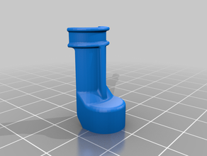 ender 5 carriage strain relief 3d print model - Mito3D