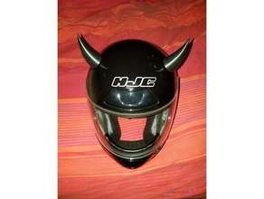 corne pour casque moto 3d print model - Mito3D