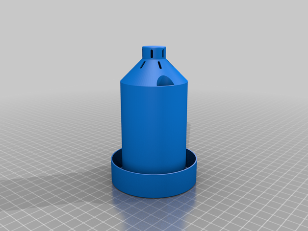 mason jar de 16 oz personalizado 3D print model - Mito3D