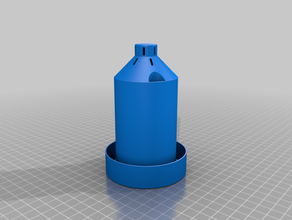 mason jar 16oz su misura 3d print model - Mito3D