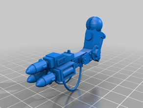 killakan rokkit brazo 40k killa kan orkz warhammer 3d print model - Mito3D
