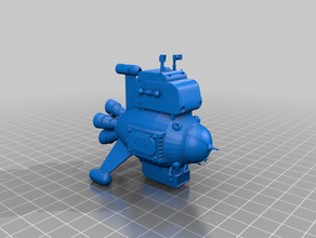 bucky o'hare - righteous indignation 3d print model - Mito3D