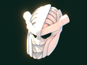masque de charisme la fraternité bionicle 3d print model - Mito3D