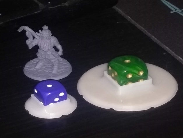 rpg monster proxies objective marker dd dice dnd pathfinder proxy starfinder token 3D print model - Mito3D