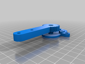 geared double joint robotics 3d print model - Mito3D