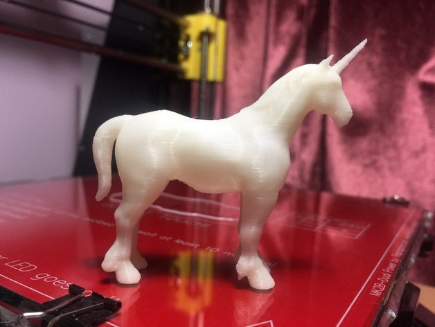 unicorn 3D print model - Mito3D