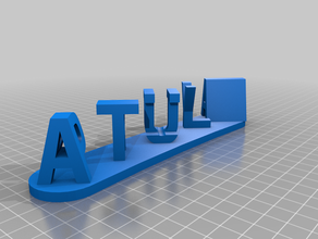 atul priya personnalisé 3d print model - Mito3D