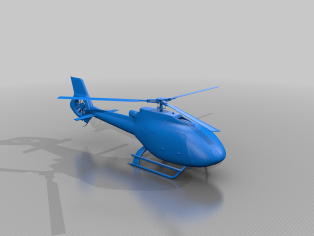 helikopter 3dmodel flugzeug model modellflugzeug 3D print model - Mito3D