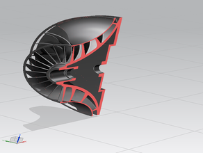girante, por exemplo, esposizione con levitazione magnetica - rotor exemplo de exposição levitação magnética codi-3d codi3d prateleira girante do ímã ímãs stebo 3d print model - Mito3D