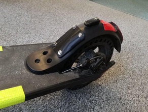 ensemble de réparation megawheel scooter fender kit la 3d print model - Mito3D