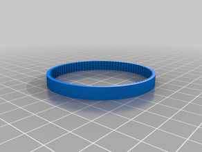 my customized gt2 timing belt90 3d print model - Mito3D