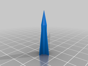 popper partido foguete 3d print model - Mito3D