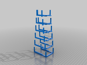 stackable card tray 3d print model - Mito3D