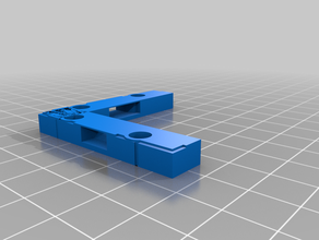 openforge 20 quadratische Wand-Ecke-Basis 3d print model - Mito3D
