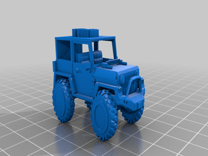 kopyası, jeep wrangler 3d print model - Mito3D