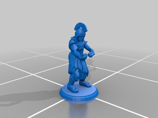 römisches Katapult loader roman römischer Soldat 3D print model - Mito3D