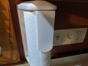 paper towel keeper 3d print model - Mito3D