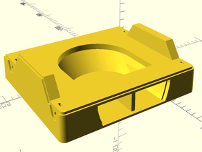 plat anycubic photon s 100mm évent de l'adaptateur base 3d print model - Mito3D