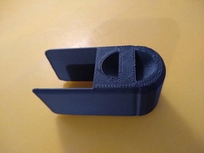 toyota highlander belt buckle holder seatbelt 3d print model - Mito3D