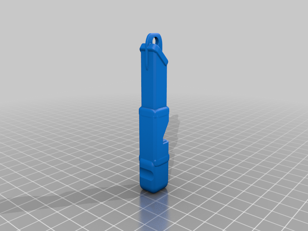 survival whistle remix safety 3D print model - Mito3D