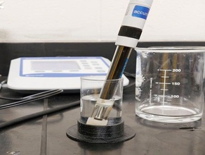 Leitfähigkeit test tube base 3d print model - Mito3D