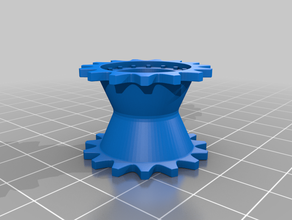 gear gears tooth 3d print model - Mito3D