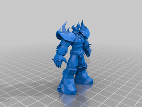 mordekaiser forma de la liga leyendas armadura criatura hierro juego video 3d print model - Mito3D