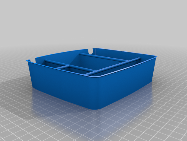 kia sportage de stockage la console bac 2018 - plateau rangement 3D print model - Mito3D