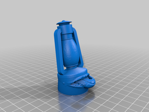 lanterna imitare dnd mini in miniatura imita 3d print model - Mito3D