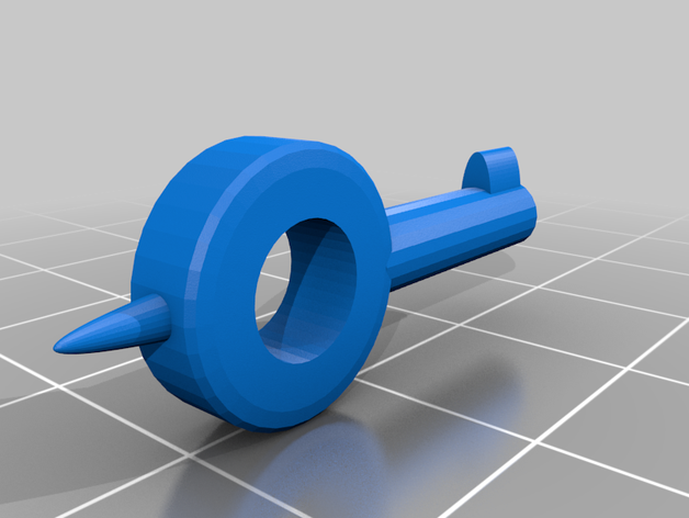 algema f handcuffkey 3D print model - Mito3D